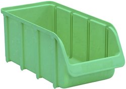 Skrzynka magazynowa Hünersdorff 683400 (S x W x G) 315 x 145 x 125 mm zielony 1 szt.