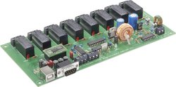 Karta przekaźnikowa C-Control, 8-kanałowa, 300 mA, 12 - 24V