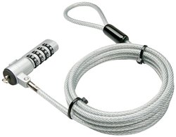 Lindy 20980 Blokada linkowa Stal nierdzewna 1,8 m Blokada laptopa LINDY