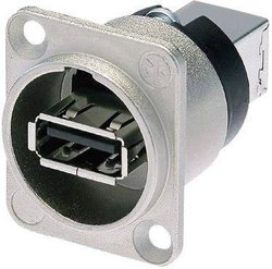 Adapter rewersyjny USB (typ A i B) Neutrik NAUSB-W, 1 szt.