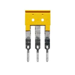 Seria Z, Akcesoria, Łącznik poprzeczny, do zacisków, Liczba biegunów: 3  ZQV 2.5/3 Weidmüller 1608870000-60 Zawartość: 60 szt.