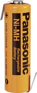 Akumulator specjalny Panasonic HHR-210AAB3B-1Z, NiMH, 2000 mAh, 1.2 V, 1 szt.