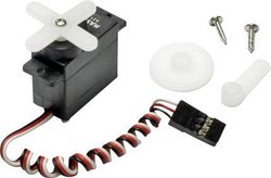 Mini-serwo Master S2112 Materiał napędu: tworzywo sztuczne Rodzaj złącza: Uni (Graupner / JR / Futaba)