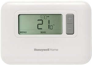 Honeywell T3C110AEU T3C110AEU Termostat pokojowy ścienny Program dzienny, Program tygodniowy 1 szt.