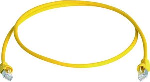 Kabel LAN Telegärtner L00006A0051, 1 szt., RJ45, CAT 6a, S/FTP, 25.00 m, żółty