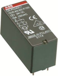 CR-P230AC2 Wtykowy przekaźnik interfejsowy 2We, A1-A2=230VAC, 250V/8A Przekaźnik interfejsowy ABB CR-P230AC2 230 V    1 szt.