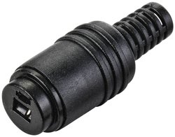 Złącze męskie głośnikowe TRU COMPONENTS TC-10336012, niklowany, złącze żeńskie proste, 1 szt.