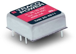 Przetwornica DC/DC, do PCB TracoPower THN 20-1211 THN 20-1211, 20 W, 5 V/DC, 4 A, 1 szt.