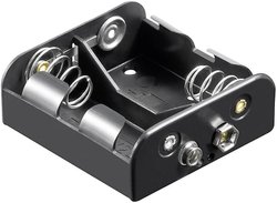 Komora baterii D dla 2 bateriia typu C