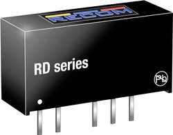 Przetwornica DC/DC, do PCB RECOM RD-2405D RD-2405D, SIP-7, 2 W, 200 mA, 1 szt.