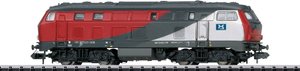 Lokomotywa spalinowa N Heros 218 256-6 Lokomotywa diesel MiniTrix 16822 N