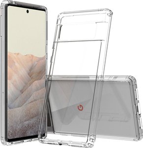 JT Berlin Pankow Clear Futerał backcase Google Pixel 6 Pro przeźroczysty Odporny na wstrząsy