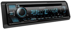 Odbiornik CD/USB z Bluetooth, radiem cyfrowym DAB+ i Amazon Alexa Control Radio samochodowe Kenwood KDC-BT560DAB, 4 x 50 W