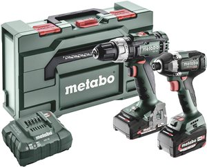 Metabo BSLBL+SSD200LTBL  -Wkrętarka udarowa akumulatorowa, Wkrętarka udarowa akumulatorowa  zaw. akumulator, zaw. ładowarkę