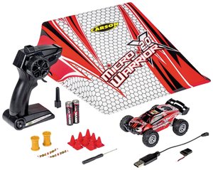 Samochód RC dla początkujących Carson RC Sport Micro X-Warrior 2.0, 1:32, Elektryczny, RtR