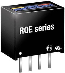 Przetwornica DC/DC, do PCB RECOM ROE-3.305S ROE-3.305S, SIP-4, 1 W, 5, 200 mA, 1 szt.