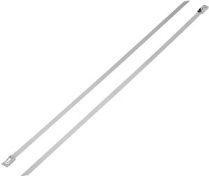 Opaska kablowa TRU COMPONENTS TC-BST-300L203 1592753, 300 mm, stal nierdzewna, 1 szt.