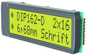 Wyświetlacz 7 segmentowy EADIP162-DHNLED DISPLAY VISIONS EADIP162-DHNLED