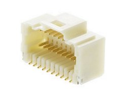 Listwa kołkowa, męska, do wbudowania, standardowa Molex MOL Power & Signal Sol. 5015712007, wire-to-board, piny: 20, 1 A, 1 szt.