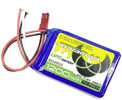 Pakiet akumulatorów (LiPo) 7.4 V 1200 mAh  Absima Softcase BEC