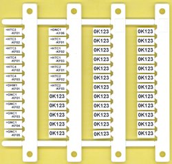 Etykieta informacyjna Finder 093.48    48 szt.