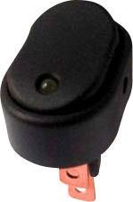 Przełącznik kołyskowy samochodowy TRU COMPONENTS TC-R13-133L-SQ YELLOW 1587553, 12 V/DC, 30 A