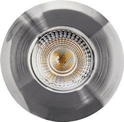 Reflektor do zabudowy LED Heitronic 500668 DL7202, 5 w, IP44 Oświetlenie wewnętrzne LED Heitronic DL7202 500668 5 W