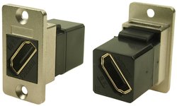 Adapter HDMI Cliff CP30688M CP30688M, złącze żeńskie do wbudowania, 1 szt.