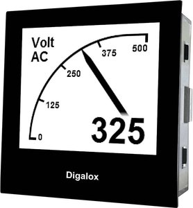 Miernik panelowy, cyfrowy TDE Instruments Digalox DPM72-AV2