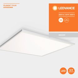 Panel LED LEDVANCE 4058075601314 4058075601314 36 W 1600 lm biały