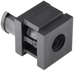 Pojedyncza wylewka HellermannTyton VP-S_10-11_Ins-sgl-PL-BK (20) 440-00012, (D x S x W) 21.10 x 21.10 x 21.80 mm, tworzywo sztuczne, 20 szt.