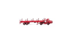 Model ciężarówki Wiking 055407 H0 Faun Naczepa słupowa Rosenkranz