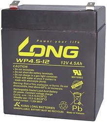 Akumulator ołowiowy Long WP4.5-12 WP4.5-12, AGM, 12 V, 4.5 Ah