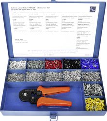 Zestaw końcówek rurkowych Vogt Verbindungstechnik 4151, 0.50 mm² - 6 mm², 9650 szt.