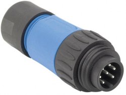 Wtyk kablowy Amphenol C016 20H003 110 10, 1 szt.