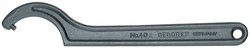 40 Z 58-62 - GEDORE - klucz hakowy, DIN 1810 forma B, 58-62 mm Klucz hakowy 58 - 62 mm Gedore 40 Z 58-62 6337120
