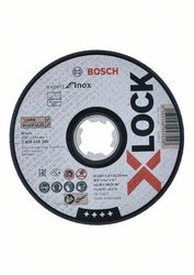 Tarcza tnąca X-LOCK prosta Expert for Inox AS 46 T INOX BF, 125 x 22,23 x 1,6 mm Tarcza tnąca prosta Bosch Accessories  2608619265 125 mm 1 szt.
