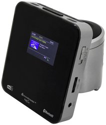 Radiobudzik soundmaster UR260SI DAB+, UKW funkcja budzika szary