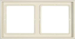 Ramka Jung LS982W kremowo-biały