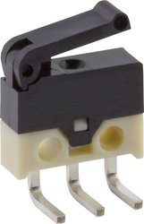 Mikroprzełącznik DH2C-C6PA 30 V/DC 0.5 A 1 x wł/(wł) ZF  chwilowy 1 szt.