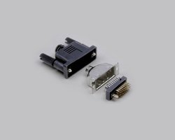 Złącze DVI TRU COMPONENTS 1578902, złocony, złącze męskie proste, 1 szt.