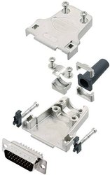 Zestaw listew męskich D-Sub Amphenol L17DTZF09-RG+L717HDE15P, rzędy: 3, styki: 15, 180 °, 1 szt.