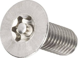 Wkręt stożkowy zabezpieczający Toolcraft, M3x6, ISO 10642, 10 szt.