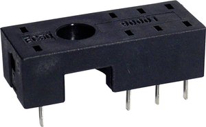 Podstawa przekaźnika do montażu na płytce drukowanej seria EC Gniazdo przekaźnika EC 50, 1 szt.