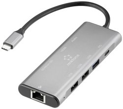 Renkforce            RF-5242356            Stacja dokująca USB-C®           Stacja dokująca USB-C® Renkforce RF-DKS-901, RF-5242356, 9 w 1