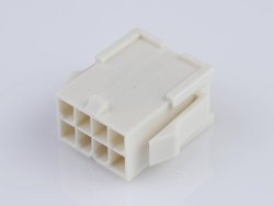 Obudowa złącza pin żeńskiego na kabel Molex MOL Power & Signal Sol. 39012086, piny: 8, 13 A, 1 szt.