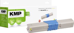 KMP Toner Zamiennik OKI 44469722 Żółty 5000 strony Toner KMP O-T49YX 1333,3009, 1 szt.