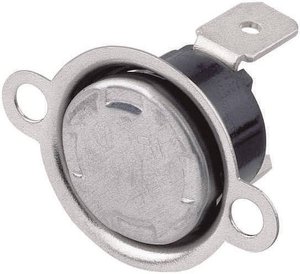 Przełącznik bimetalowy TRU COMPONENTS  Temp. otwarcia ± 5°C 160 °C Temperatura zamykania 110 °C