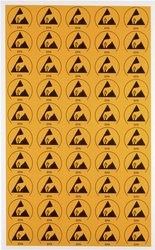 Logo ESD Wolfgang Warmbier 2850.3025, 30 mm x 25 mm , 50 szt.