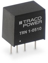 Przetwornica DC/DC, do PCB TracoPower TRN 1-1210 TRN 1-1210, SIL, 1 W, +3.3 V/DC, 300 mA, 1 szt.
